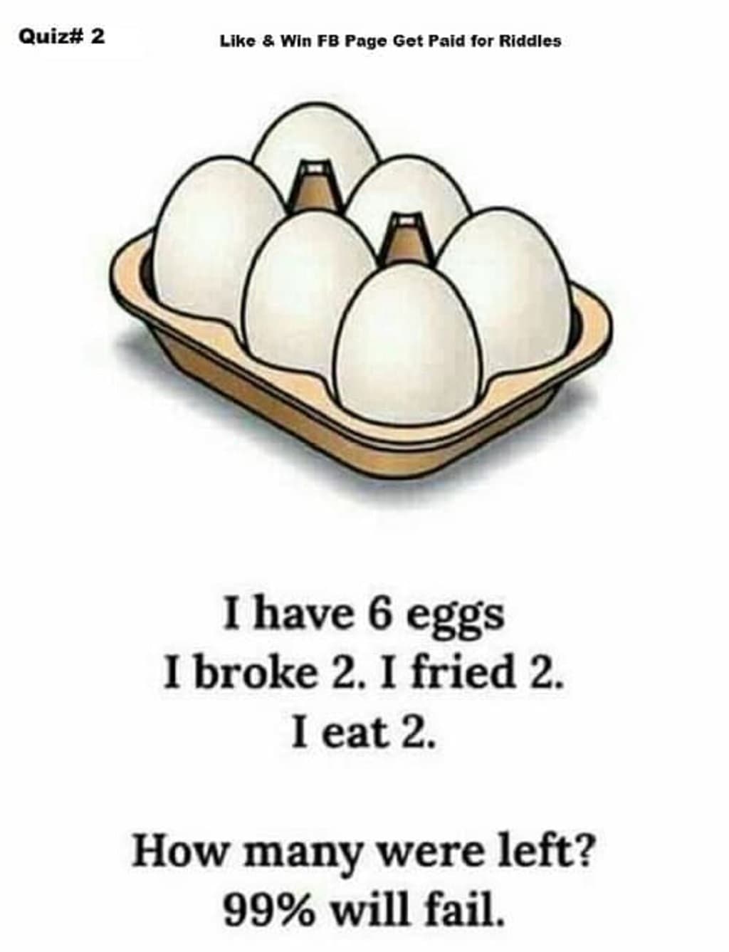 how many eggs quiz
